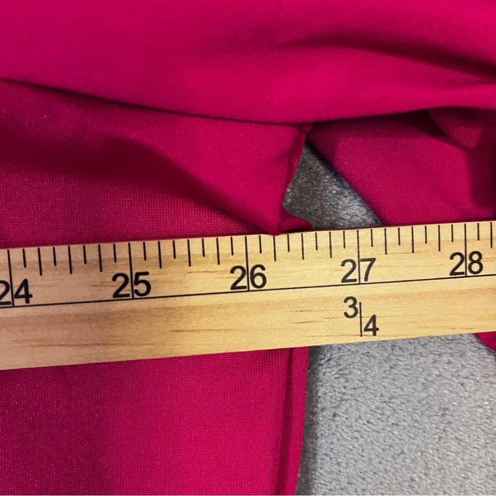 Susan Graver Essentials Top Liquid Knit Fuchsia Pink Womens 2X - Picture 4 of 7